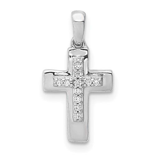 14k-white-gold-diamond-cross-pendant-SolomonJeweler-Wichita-KS-CustomJewelry
