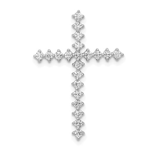 14k-white-gold-3-8ct-diamond-cross-chain-slide-SolomonJeweler-Wichita-KS-CustomJewelry