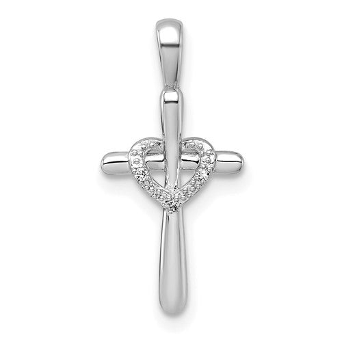 14k-white-gold-diamond-cross-w-heart-pendant-SolomonJeweler-Wichita-KS-CustomJewelry