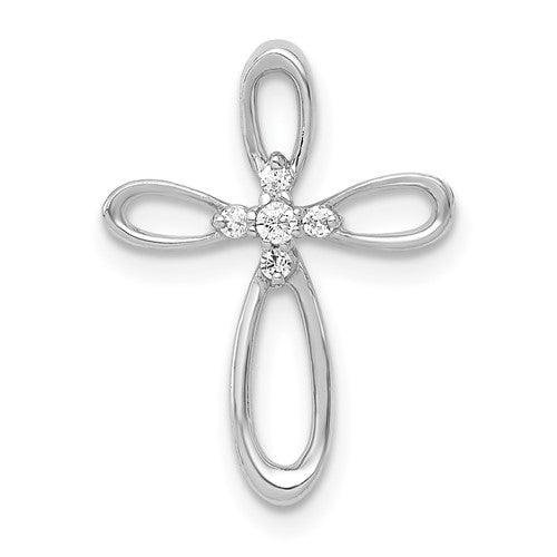 14k-white-gold-1-20ct-diamond-cross-chain-slide-SolomonJeweler-Wichita-KS-CustomJewelry