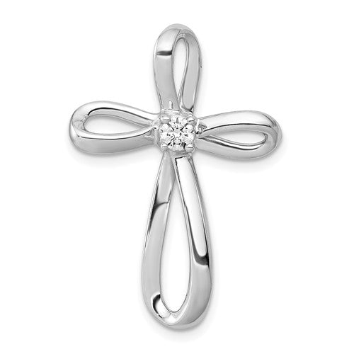 14k-white-gold-1-6ct-diamond-cross-chain-slide-SolomonJeweler-Wichita-KS-CustomJewelry