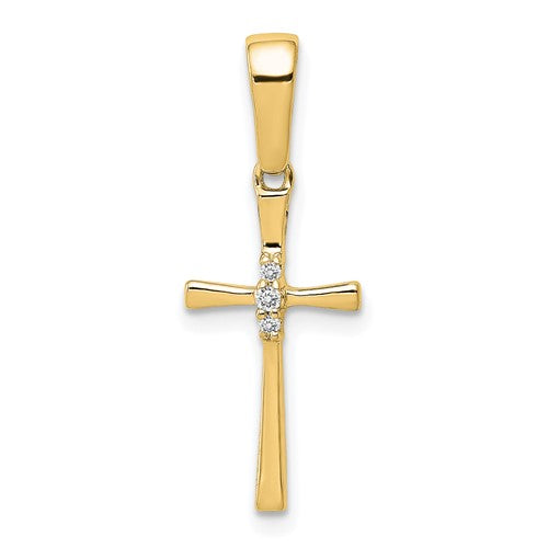 14k-02ct-diamond-cross-pendant-SolomonJeweler-Wichita-KS-CustomJewelry