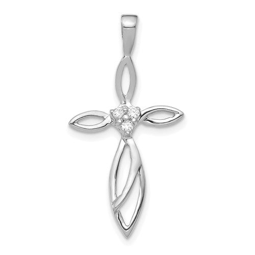 14k-white-gold-aa-diamond-cross-pendant-SolomonJeweler-Wichita-KS-CustomJewelry