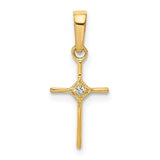 14k-small-01ct-diamond-cross-pendant-SolomonJeweler-Wichita-KS-CustomJewelry