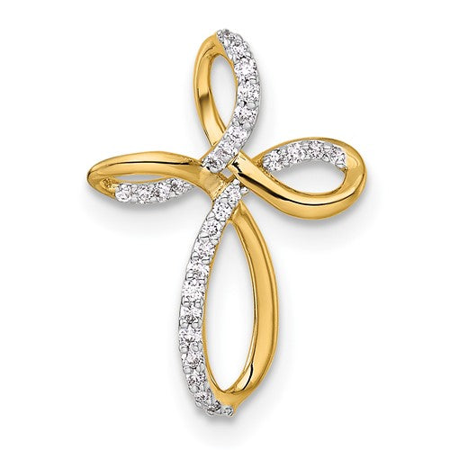 14k-diamond-cross-chain-slide-SolomonJeweler-Wichita-KS-CustomJewelry