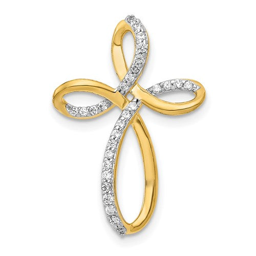 14k-1-6ct-diamond-cross-chain-slide-SolomonJeweler-Wichita-KS-CustomJewelry
