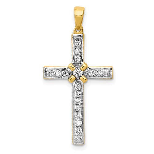 14k-1-3ct-diamond-cross-pendant-SolomonJeweler-Wichita-KS-CustomJewelry