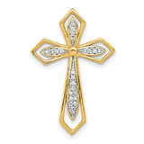 14k-1-15ct-diamond-cross-chain-slide-SolomonJeweler-Wichita-KS-CustomJewelry