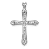 14k-white-gold-1-3ct-diamond-cross-pendant-SolomonJeweler-Wichita-KS-CustomJewelry
