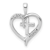 14k-white-gold-aa-diamond-heart-cross-pendant-SolomonJeweler-Wichita-KS-CustomJewelry