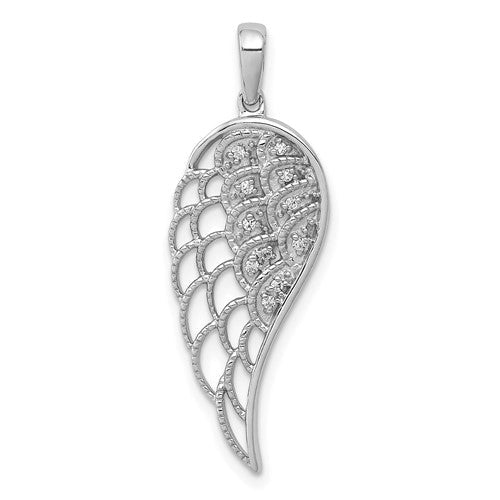 14k-white-gold-diamond-open-work-wing-pendant-SolomonJeweler-Wichita-KS-CustomJewelry