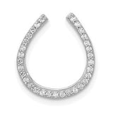 14k-white-gold-1-6ct-diamond-horseshoe-chain-slide-SolomonJeweler-Wichita-KS-CustomJewelry