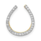 14k-1-6ct-diamond-horseshoe-chain-slide-SolomonJeweler-Wichita-KS-CustomJewelry