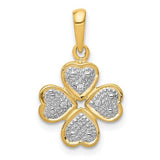 14k-02ct-diamond-four-leaf-clover-pendant-SolomonJeweler-Wichita-KS-CustomJewelry
