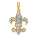 14k-diamond-fleur-de-lis-pendant-SolomonJeweler-Wichita-KS-CustomJewelry