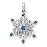 14k-white-gold-1-10ct-blue-and-white-diamond-snowflake-pendant-SolomonJeweler-Wichita-KS-CustomJewelry