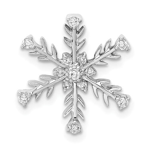 14k-white-gold-1-6ct-diamond-snowflake-chain-slide-SolomonJeweler-Wichita-KS-CustomJewelry