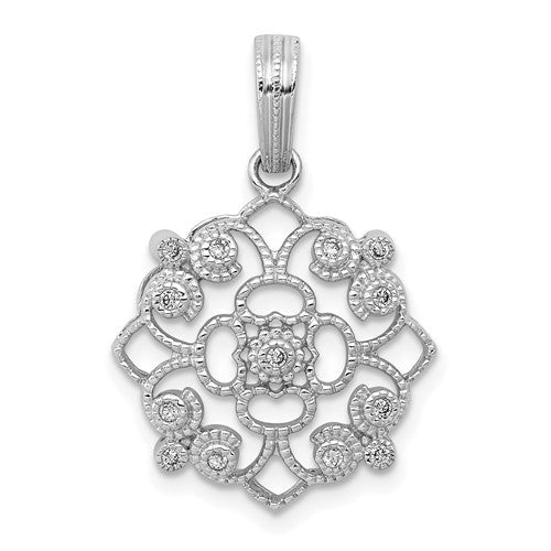 14k-white-gold-fancy-1-15ct-diamond-vintage-pendant-SolomonJeweler-Wichita-KS-CustomJewelry