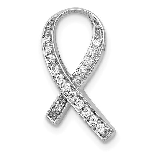 14k-white-gold-1-8ct-diamond-awareness-pendant-SolomonJeweler-Wichita-KS-CustomJewelry