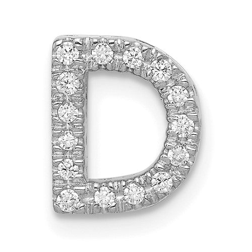 14k-white-gold-diamond-letter-d-initial-charm-SolomonJeweler-Wichita-KS-CustomJewelry