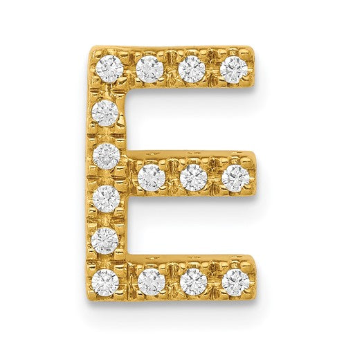 14k-diamond-letter-e-initial-charm-SolomonJeweler-Wichita-KS-CustomJewelry