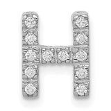 14k-white-gold-diamond-letter-h-initial-charm-SolomonJeweler-Wichita-KS-CustomJewelry