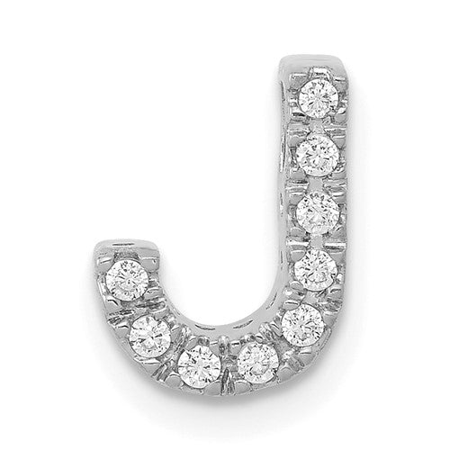 14k-white-gold-diamond-letter-j-initial-charm-SolomonJeweler-Wichita-KS-CustomJewelry
