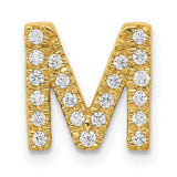 14k-diamond-letter-m-initial-charm-SolomonJeweler-Wichita-KS-CustomJewelry