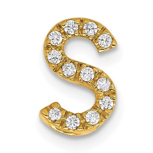 14k-diamond-letter-s-initial-charm-SolomonJeweler-Wichita-KS-CustomJewelry