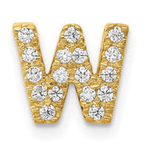 14k-diamond-letter-w-initial-charm-SolomonJeweler-Wichita-KS-CustomJewelry