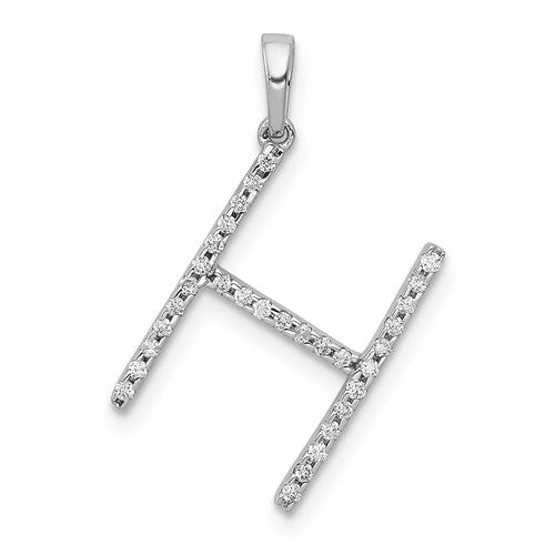 14k-white-gold-diamond-letter-h-initial-pendant-SolomonJeweler-Wichita-KS-CustomJewelry