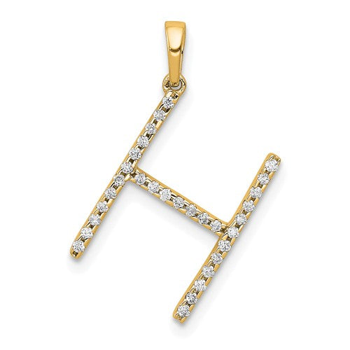14k-diamond-letter-h-initial-pendant-SolomonJeweler-Wichita-KS-CustomJewelry