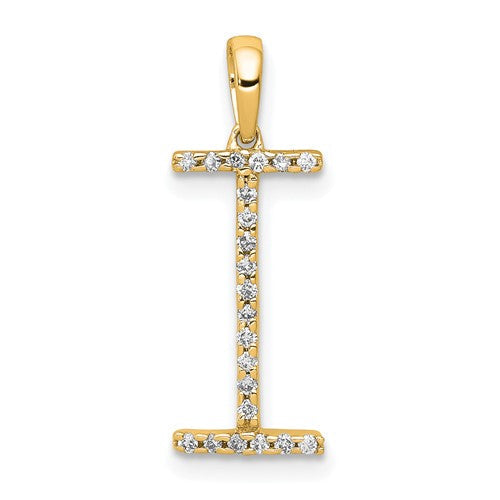 14k-diamond-letter-i-initial-pendant-SolomonJeweler-Wichita-KS-CustomJewelry
