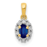 14k-and-rhodium-diamond-and-32-sapphire-oval-halo-pendant-SolomonJeweler-Wichita-KS-CustomJewelry