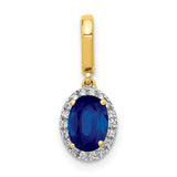 14k-diamond-and-oval-1-05-sapphire-halo-pendant-SolomonJeweler-Wichita-KS-CustomJewelry