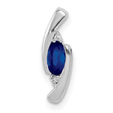 14k-white-gold-01ct-diamond-and-33-sapphire-pendant-SolomonJeweler-Wichita-KS-CustomJewelry