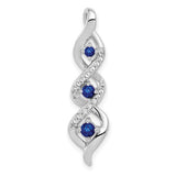 14k-white-gold-diamond-26-sapphire-3-stone-twisted-chain-slide-SolomonJeweler-Wichita-KS-CustomJewelry