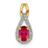 14k-diamond-and-oval-50-ruby-pendant-SolomonJeweler-Wichita-KS-CustomJewelry