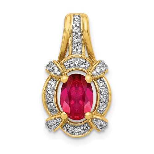 14k-1-5ct-diamond-and-1-10-ruby-pendant-SolomonJeweler-Wichita-KS-CustomJewelry