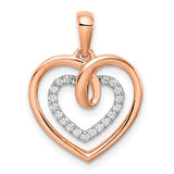 14k-two-tone-white-and-rose-heart-diamond-pendant-SolomonJeweler-Wichita-KS-CustomJewelry
