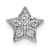 14k-white-gold-diamond-star-chain-slide-pendant-SolomonJeweler-Wichita-KS-CustomJewelry