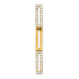 14k-polished-rectangle-link-diamond-chain-slide-pendant-SolomonJeweler-Wichita-KS-CustomJewelry