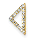 14k-polished-diamond-triangle-chain-slide-SolomonJeweler-Wichita-KS-CustomJewelry