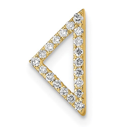14k-polished-diamond-triangle-chain-slide-SolomonJeweler-Wichita-KS-CustomJewelry