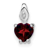 14k-white-gold-heart-garnet-and-diamond-pendant-SolomonJeweler-Wichita-KS-CustomJewelry