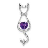 14k-white-gold-amethyst-and-diamond-cat-pendant-SolomonJeweler-Wichita-KS-CustomJewelry