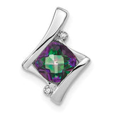 14k-white-gold-mystic-fire-topaz-and-diamond-pendant-SolomonJeweler-Wichita-KS-CustomJewelry