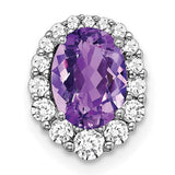 14k-white-gold-oval-amethyst-and-diamond-halo-chain-slide-SolomonJeweler-Wichita-KS-CustomJewelry