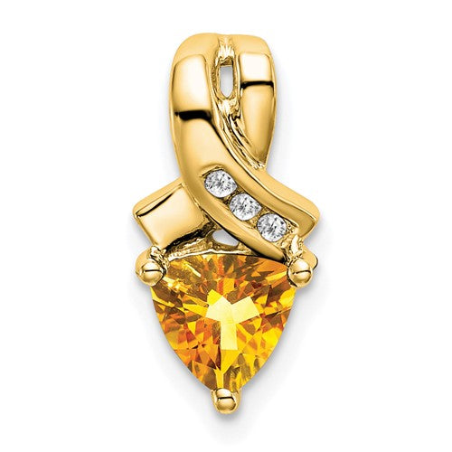 14k-trillion-citrine-and-diamond-pendant-SolomonJeweler-Wichita-KS-CustomJewelry