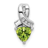 14k-white-gold-trillion-peridot-and-diamond-pendant-SolomonJeweler-Wichita-KS-CustomJewelry
